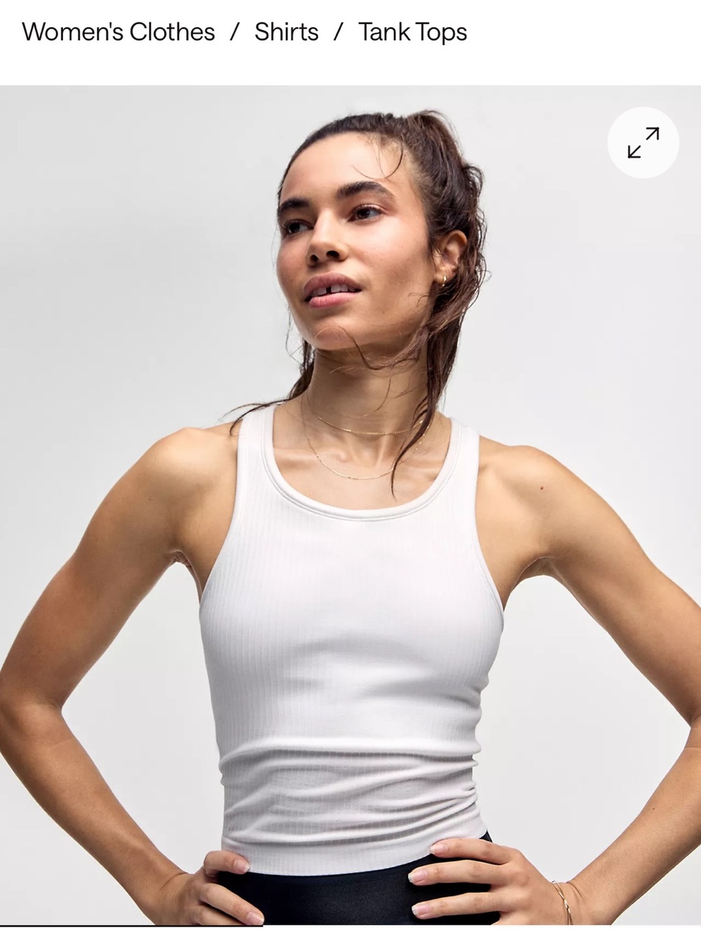 Ebb to Street Cropped Lululemon Tank